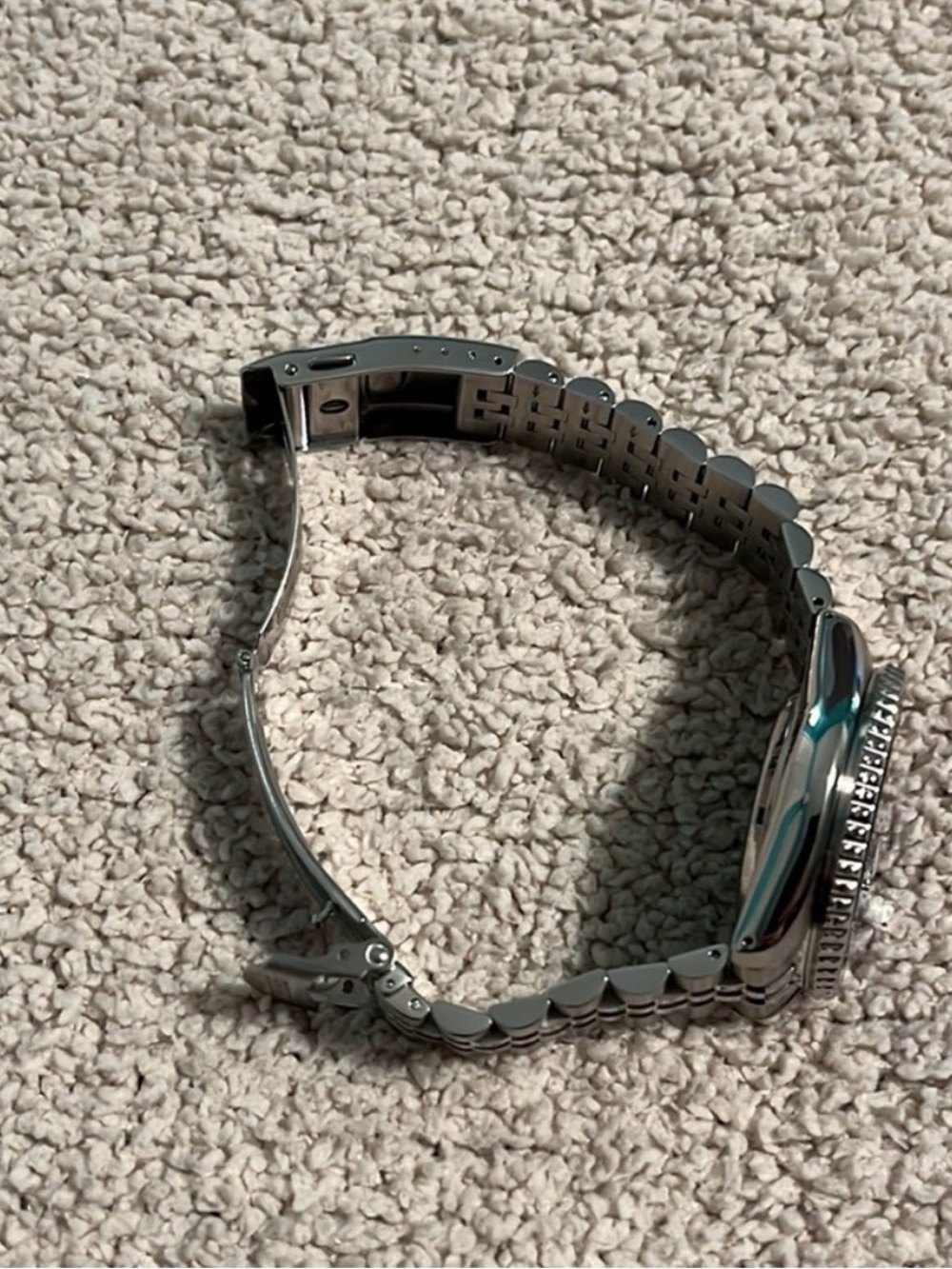 Seiko 5 Sports Automatic GMT Watch w/ Blue Dial - Picture 6 of 8